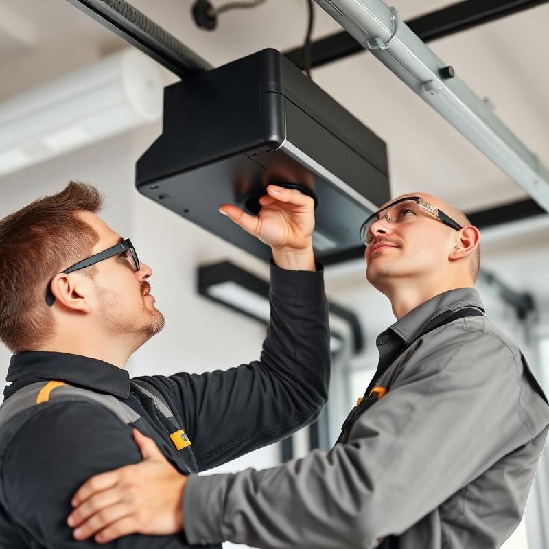 Professional garage door technician from Garage Door Grimesland